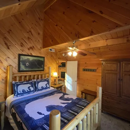 Misty Mountain Cabin Gatlinburg Extérieur photo